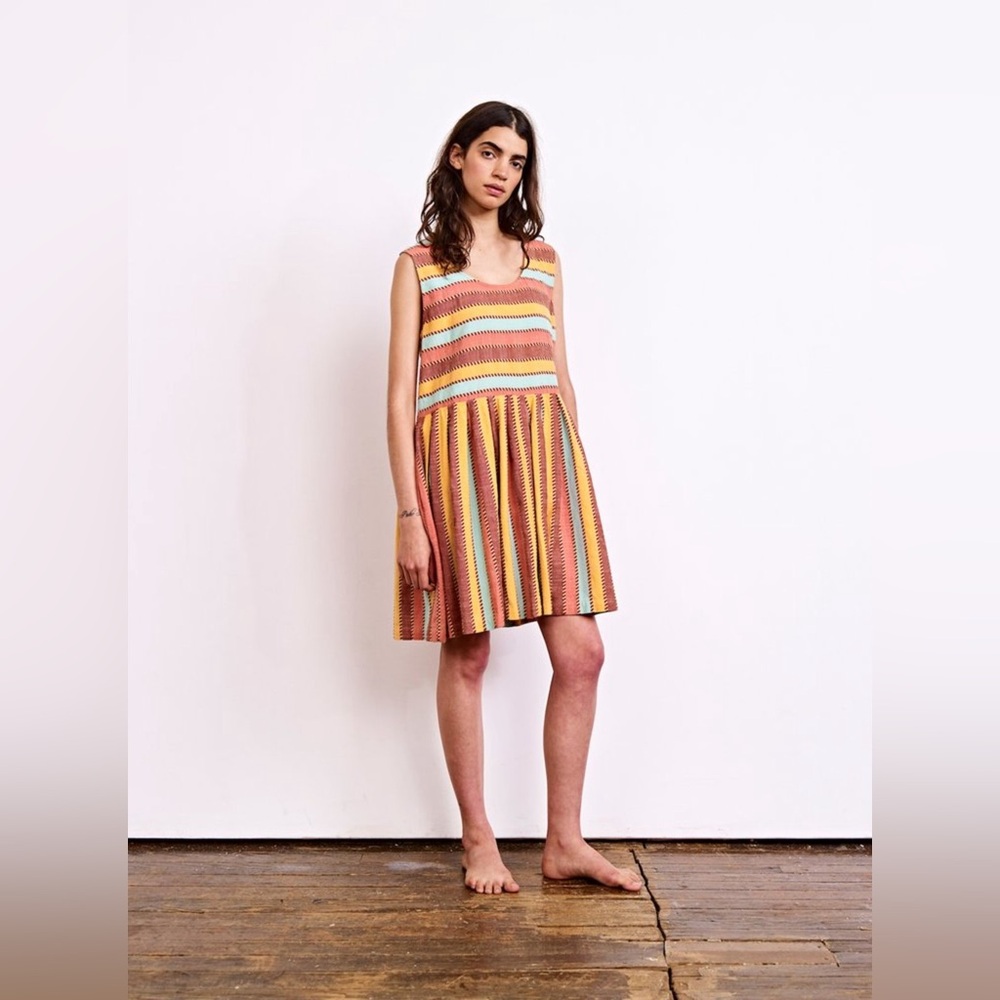 Ace & Jig daisy dress in pinwheel